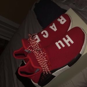 Adidas NMD HU Pharrell Human Race Scarlet